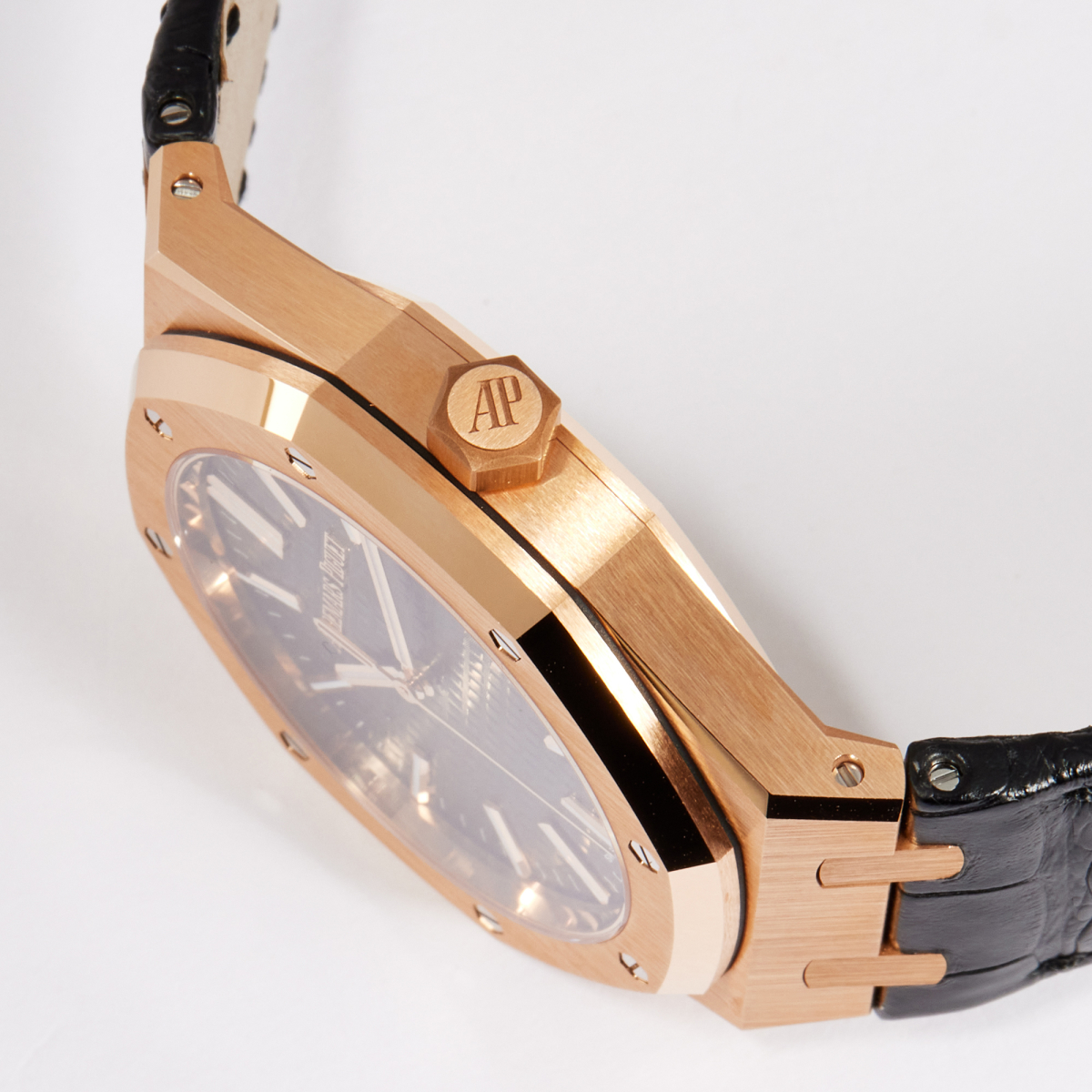 Royal Oak Selfwinding Rose Gold Black Dial 41mm