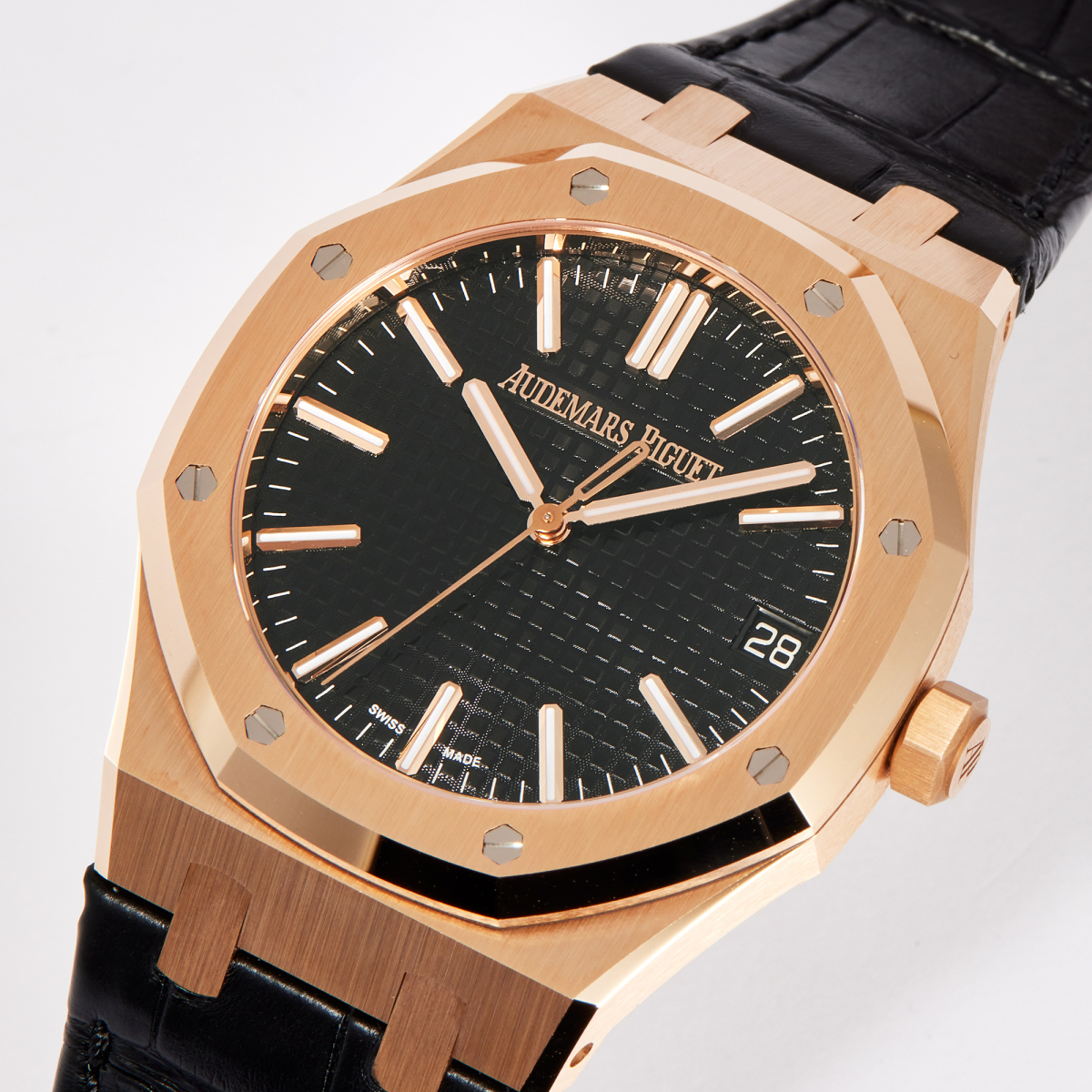 Royal Oak 41 Selfwinding Rose Gold Black Dial