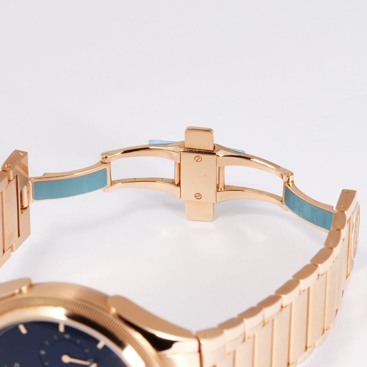 Tonda PF 42 Chronograph Rose Gold Blue Dial