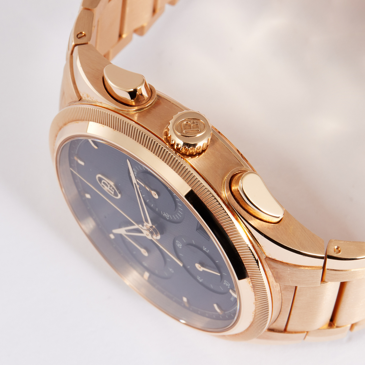 Tonda PF 42 Chronograph Rose Gold Blue Dial