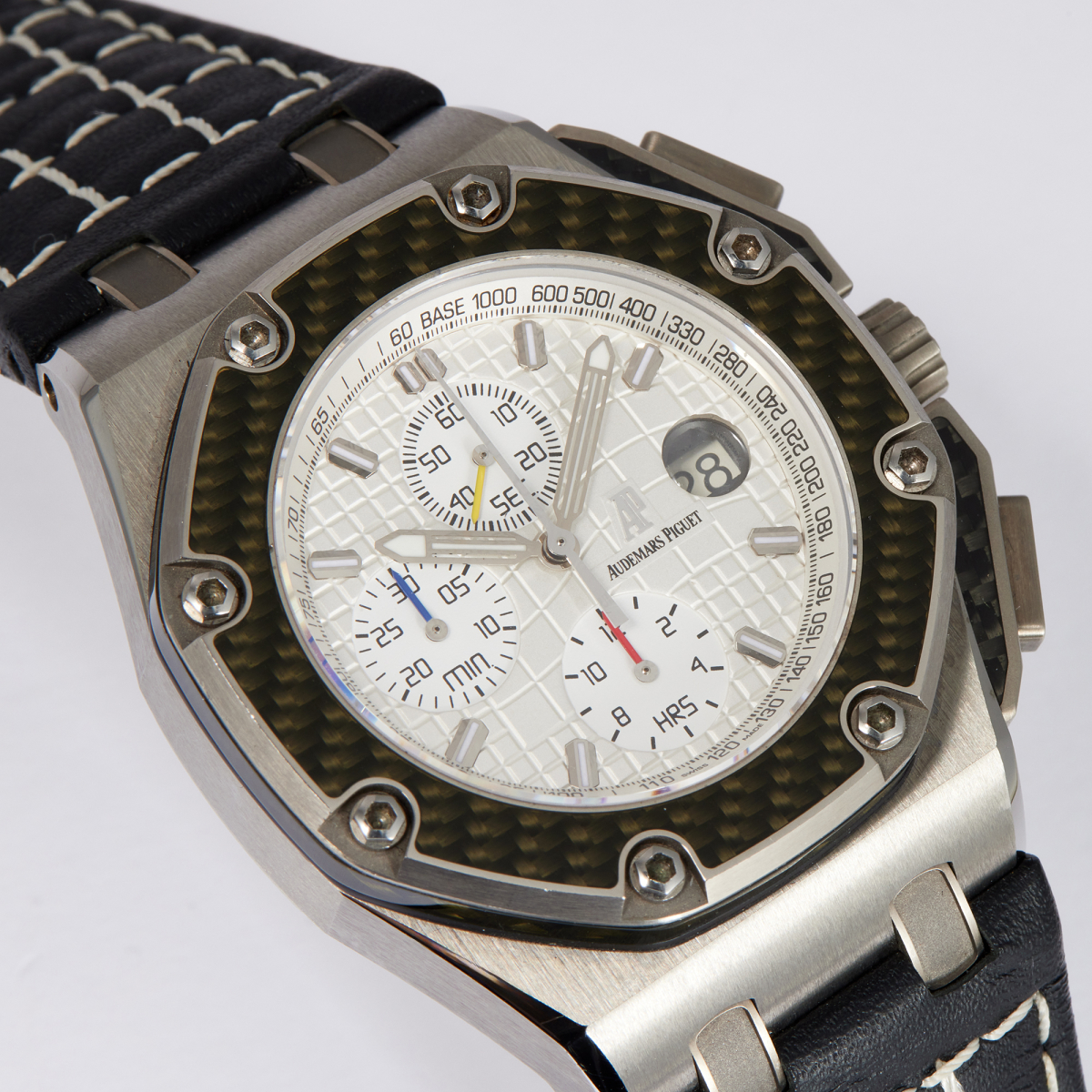 Royal Oak Offshore 42 "Juan Pablo Montoya" Titanium Silver Dial