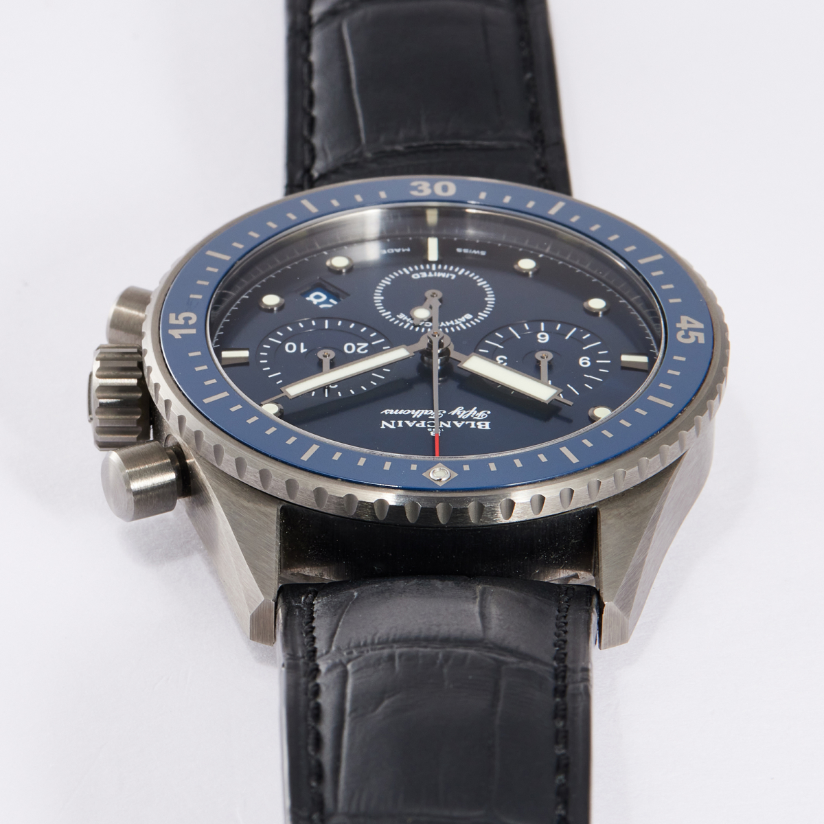 Fifty Fathoms Bathyscaphe Chronograph Flyback Ocean Commitment