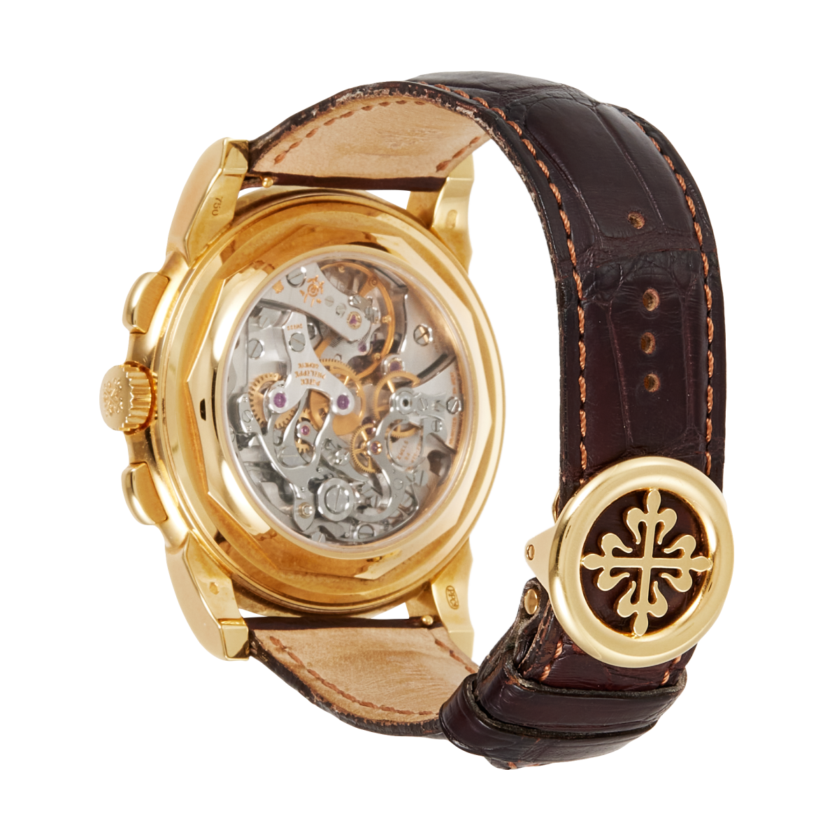 Grand Complications Perpetual Calendar Chronograph Yellow Gold White Dial