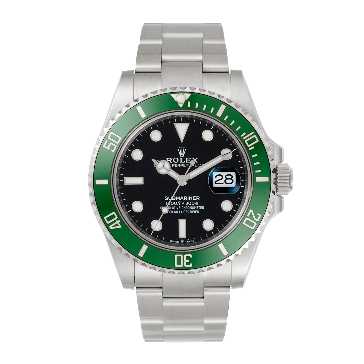 Submariner Date Stainless Steel Black Dial "Starbucks"