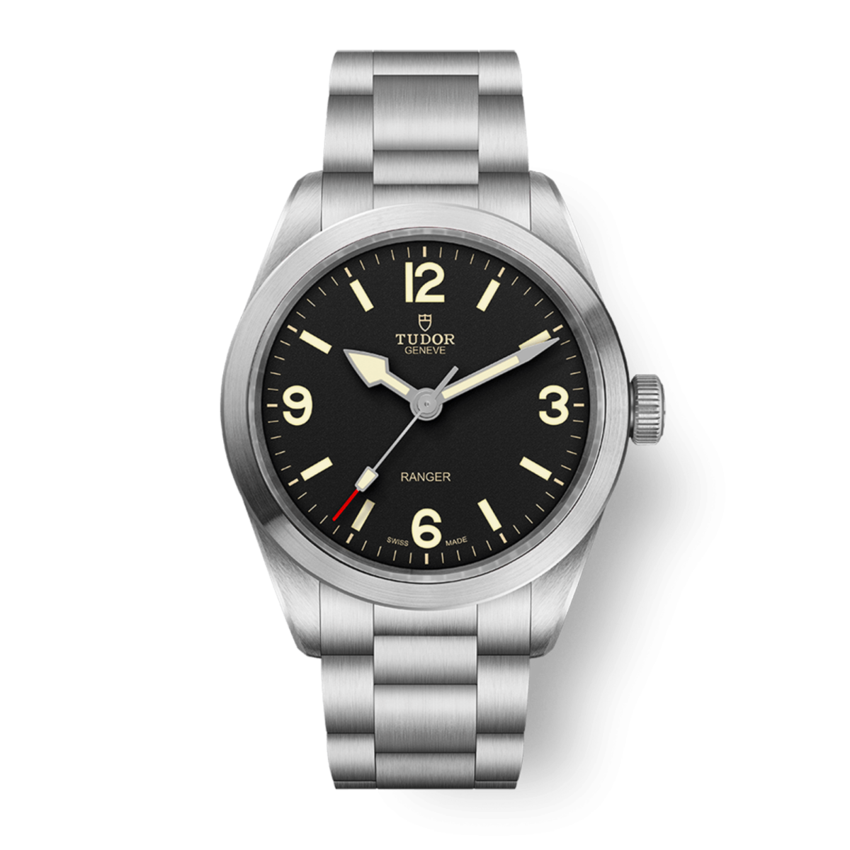 Ranger 39 Stainless Steel Black Dial