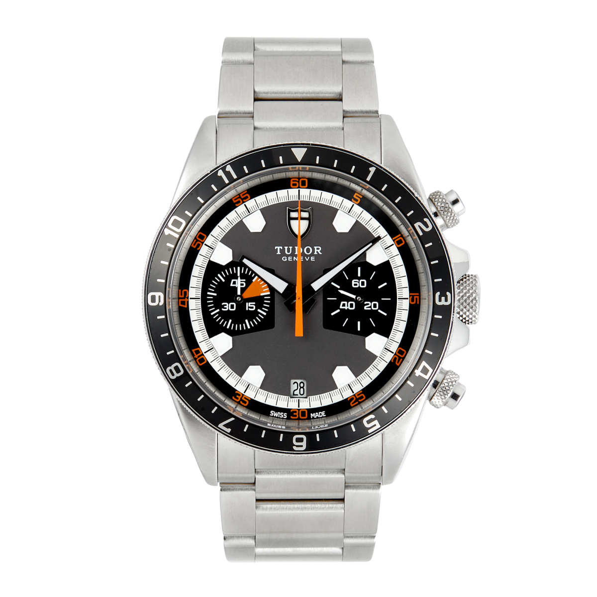 Heritage Chrono Stainless Steel Grey Dial