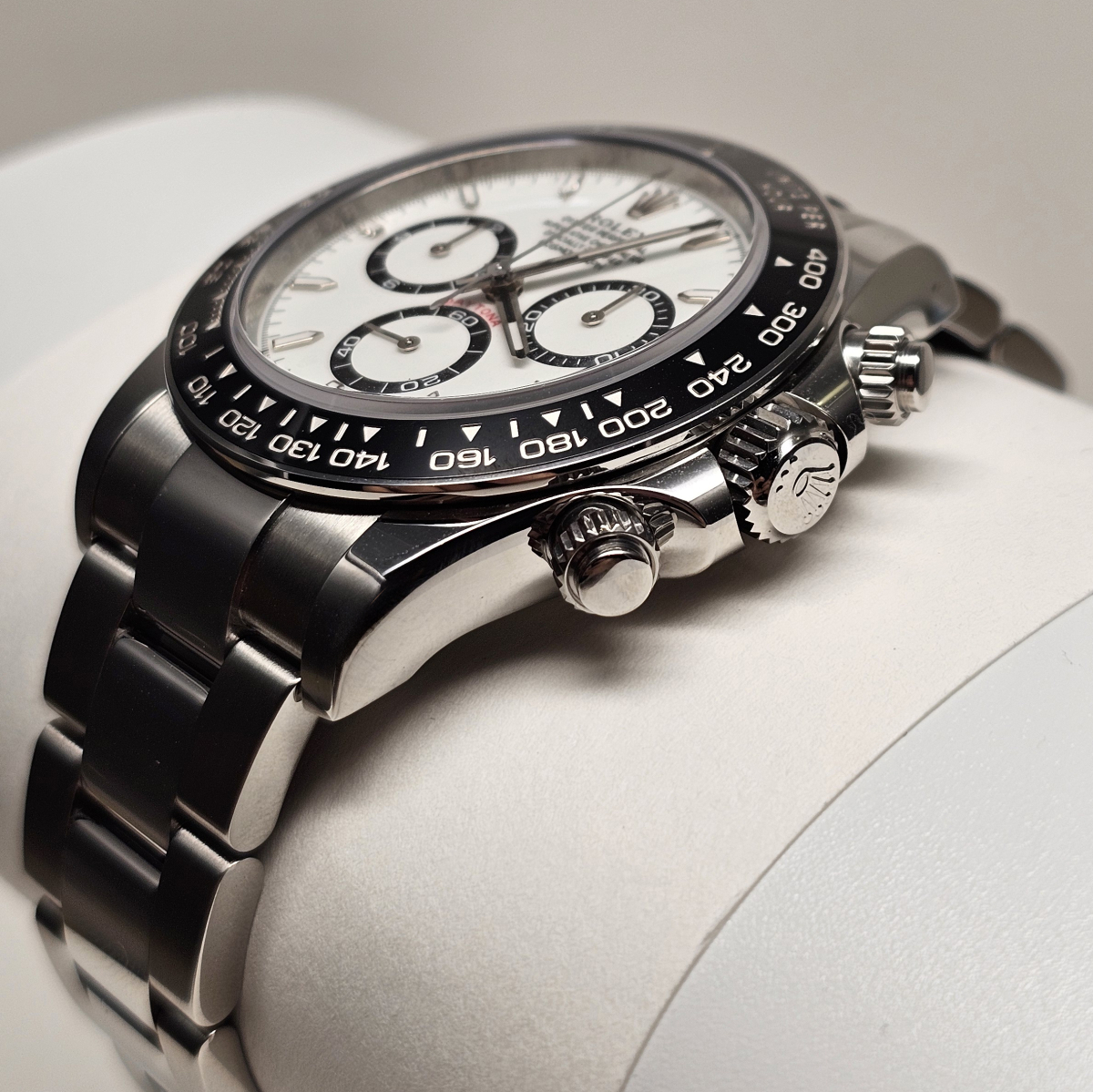 Daytona Stainless Steel White Dial "Panda"