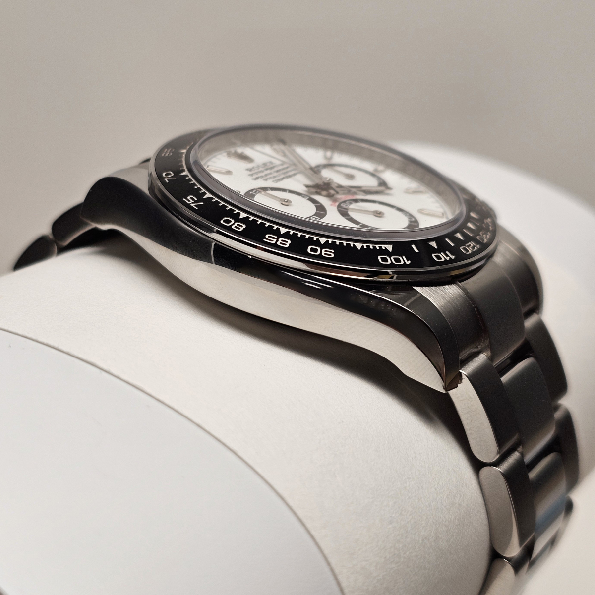 Daytona Stainless Steel White Dial