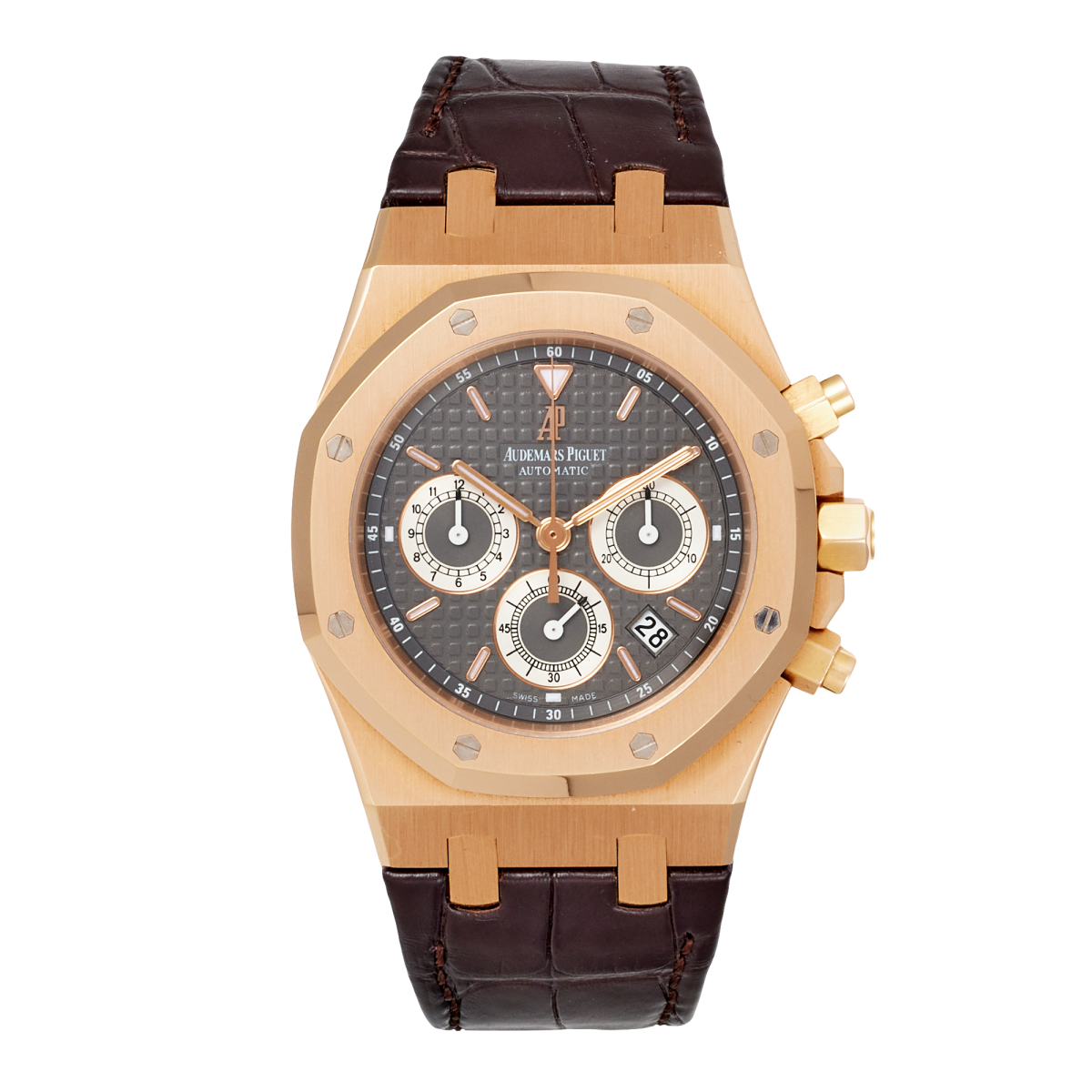 Royal Oak 39 Chronograph Rose Gold Grey Dial