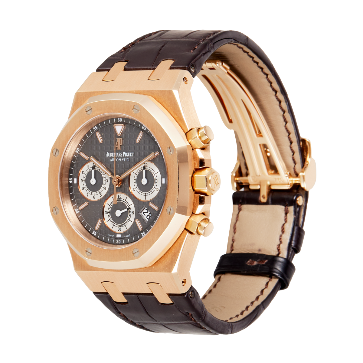 Royal Oak 39 Chronograph Rose Gold Grey Dial