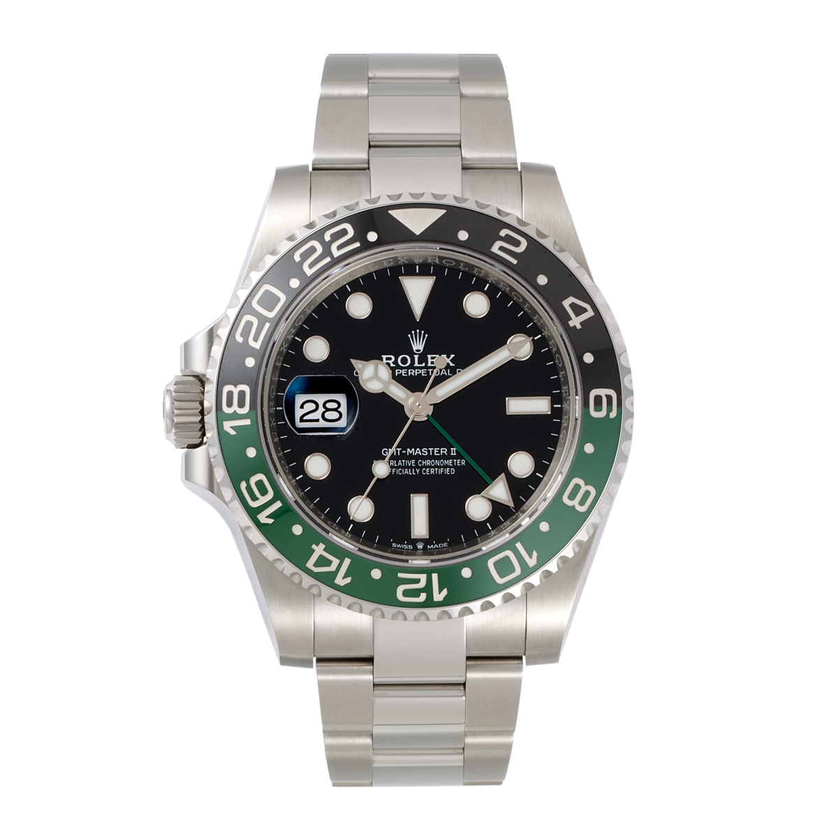 GMT-Master II Stainless Steel Black Dial "Sprite"