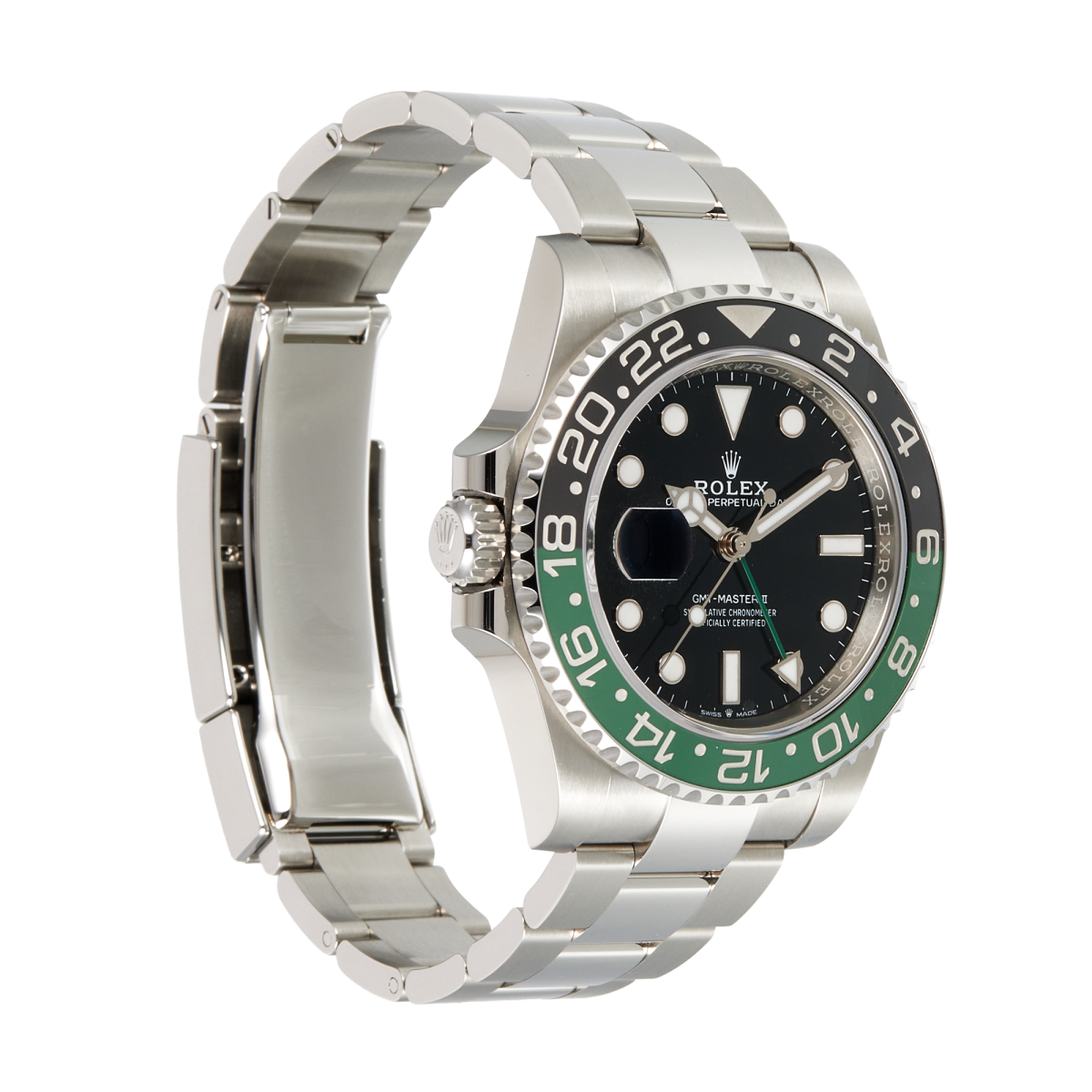 GMT-Master II Stainless Steel Black Dial "Sprite"