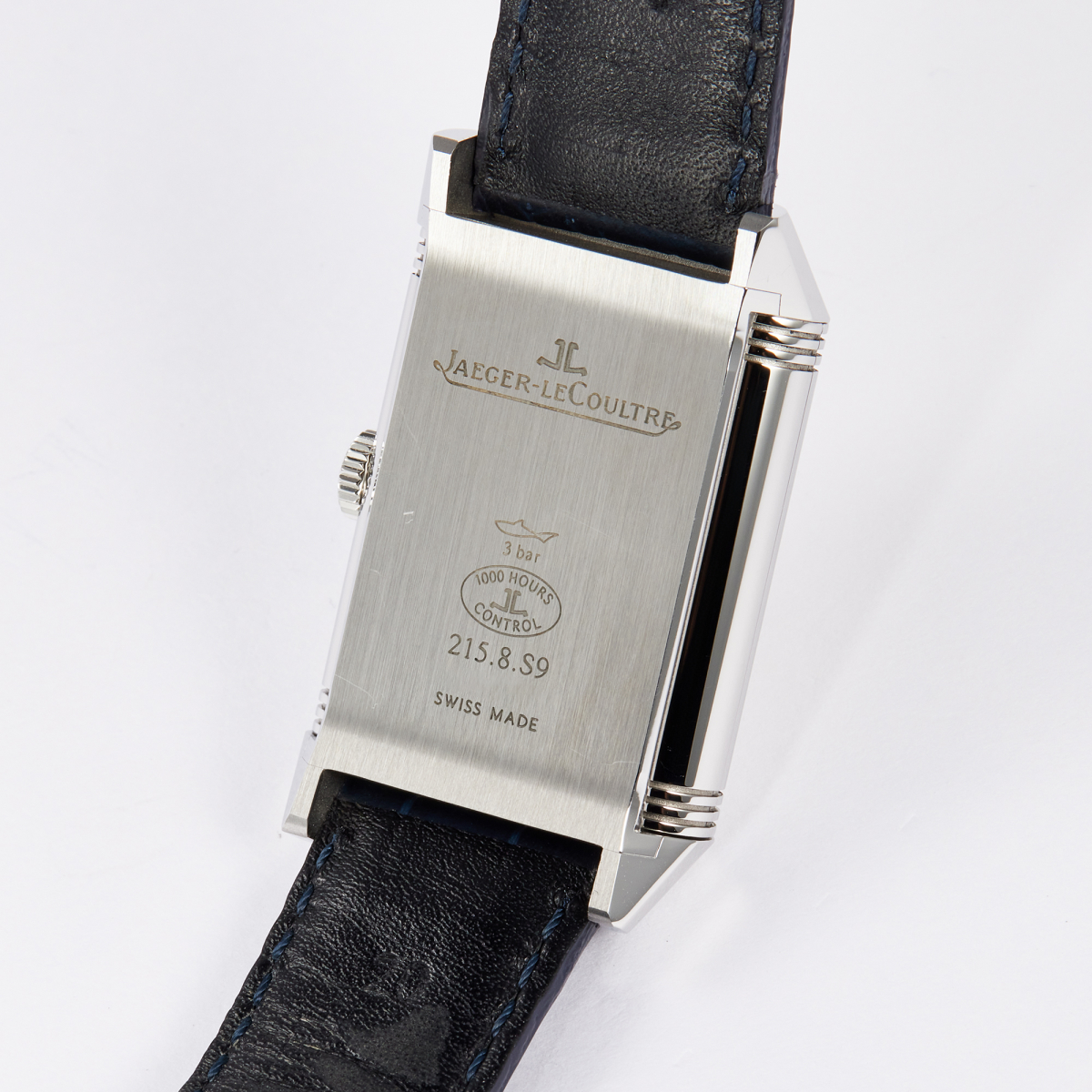 Reverso Classic Large Duoface Stainless Steel Silver Dial