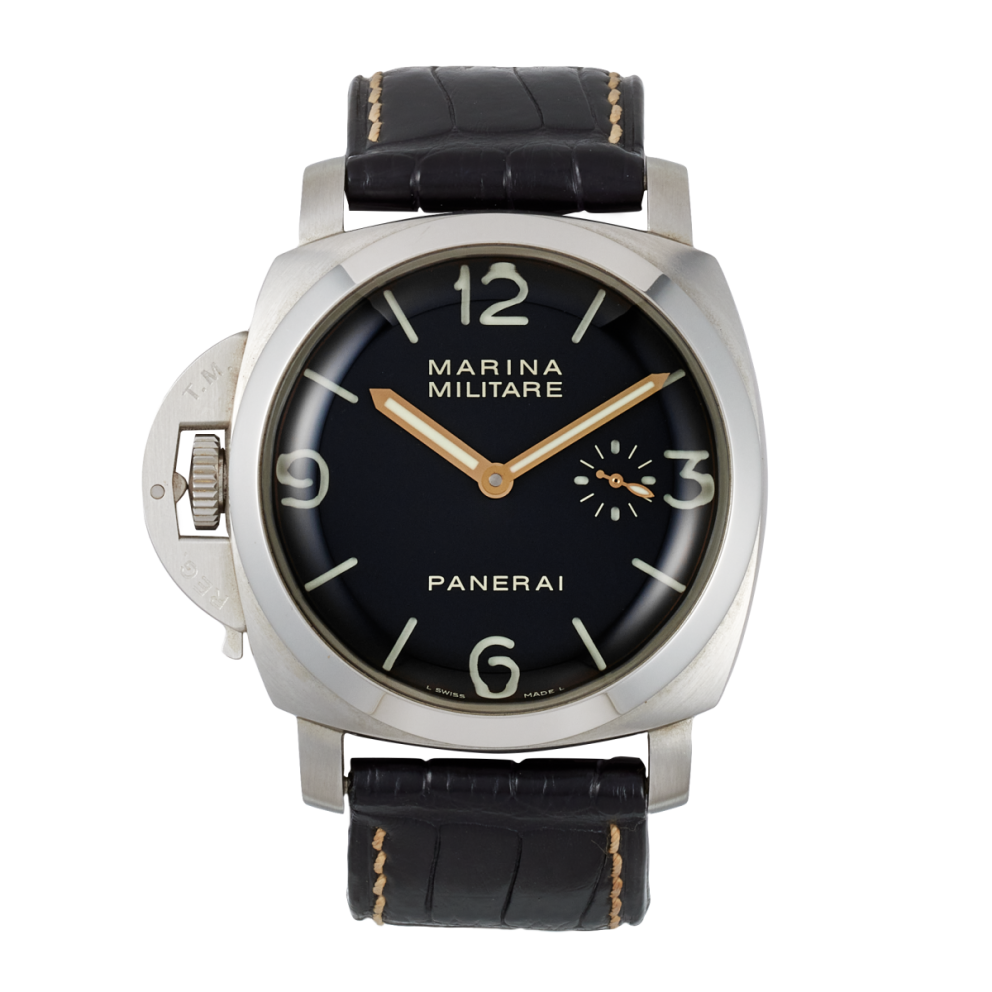 Luminor 1950 Marina Militare Stainless Steel Black Dial Limited Edition