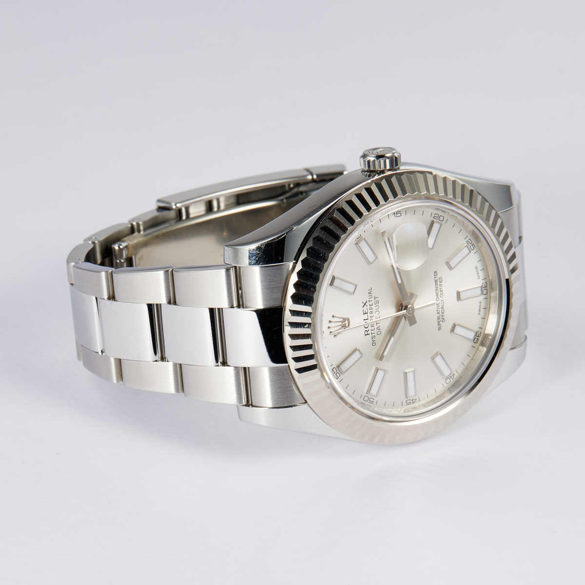 Datejust II Stainless Steel Silver Dial