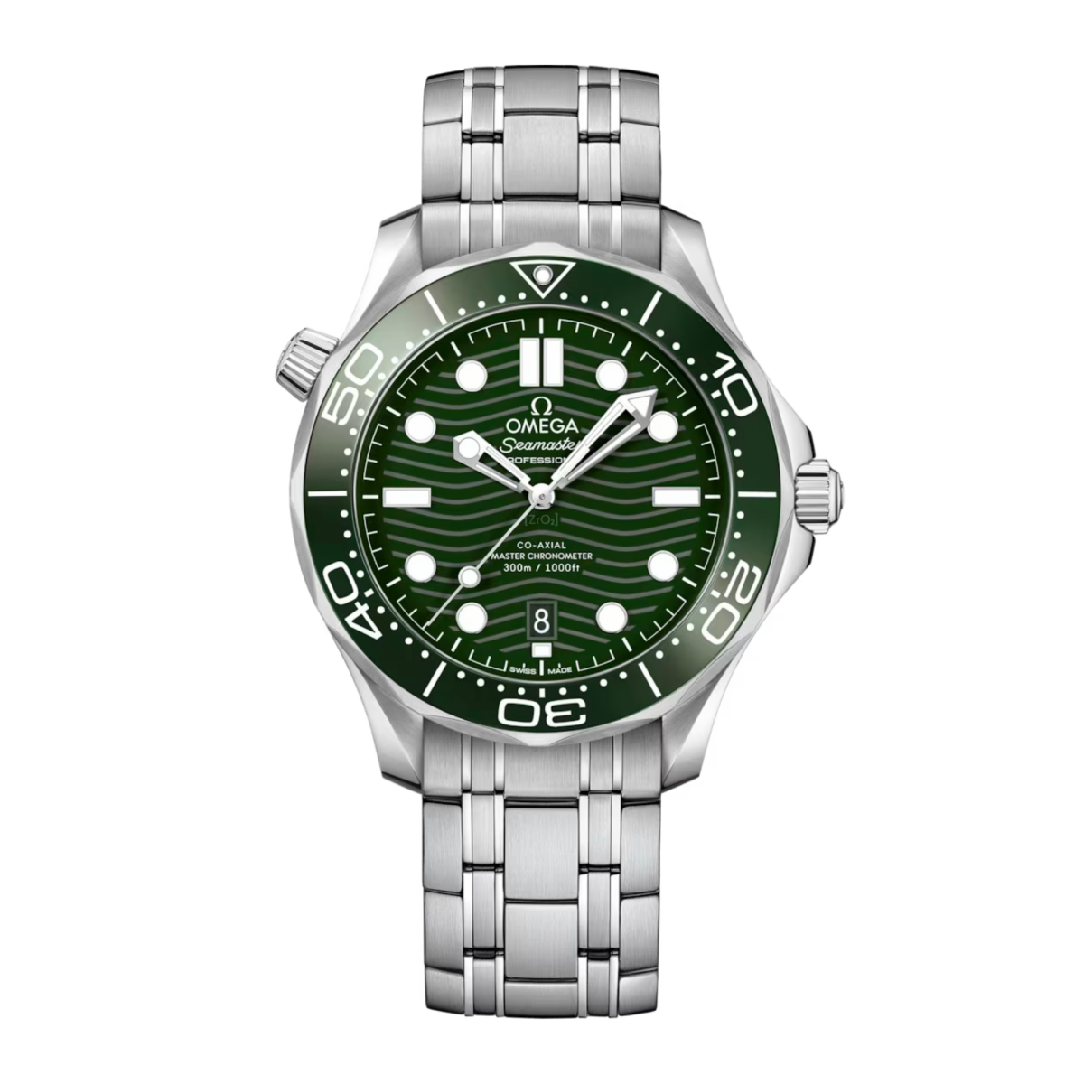 Seamaster Diver 300m Stainless Steel Green Dial
