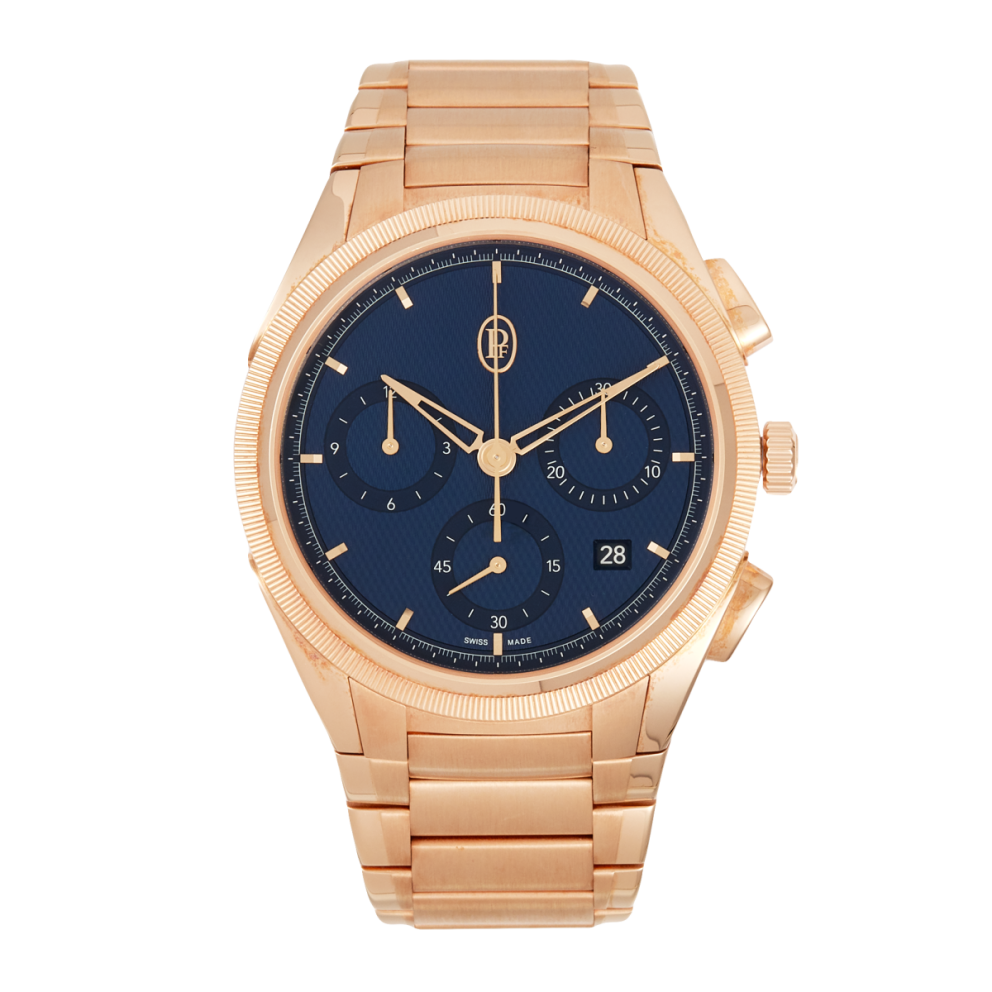 Tonda PF 42 Chronograph Rose Gold Blue Dial