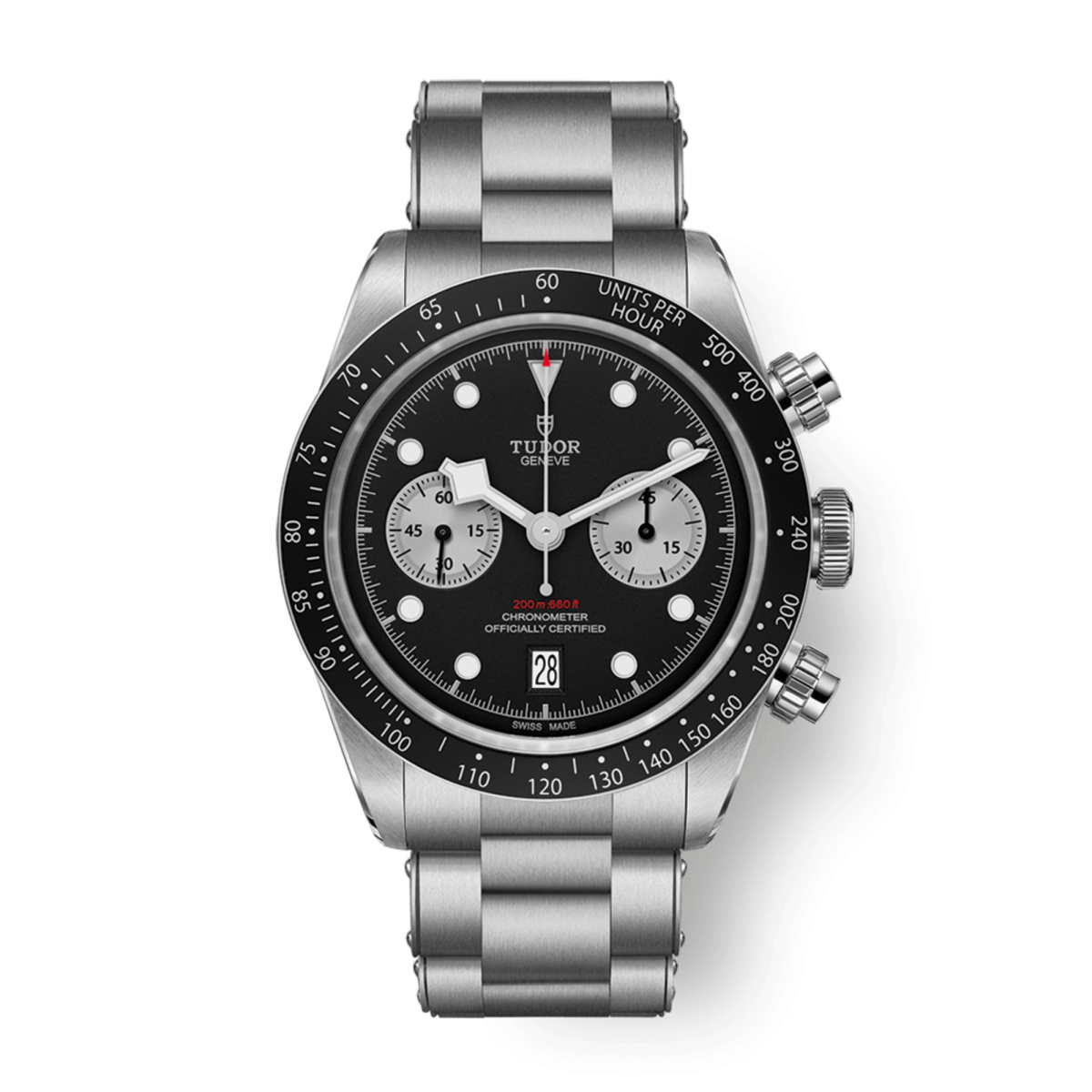 Heritage Black Bay Chrono Stainless Steel Black Dial