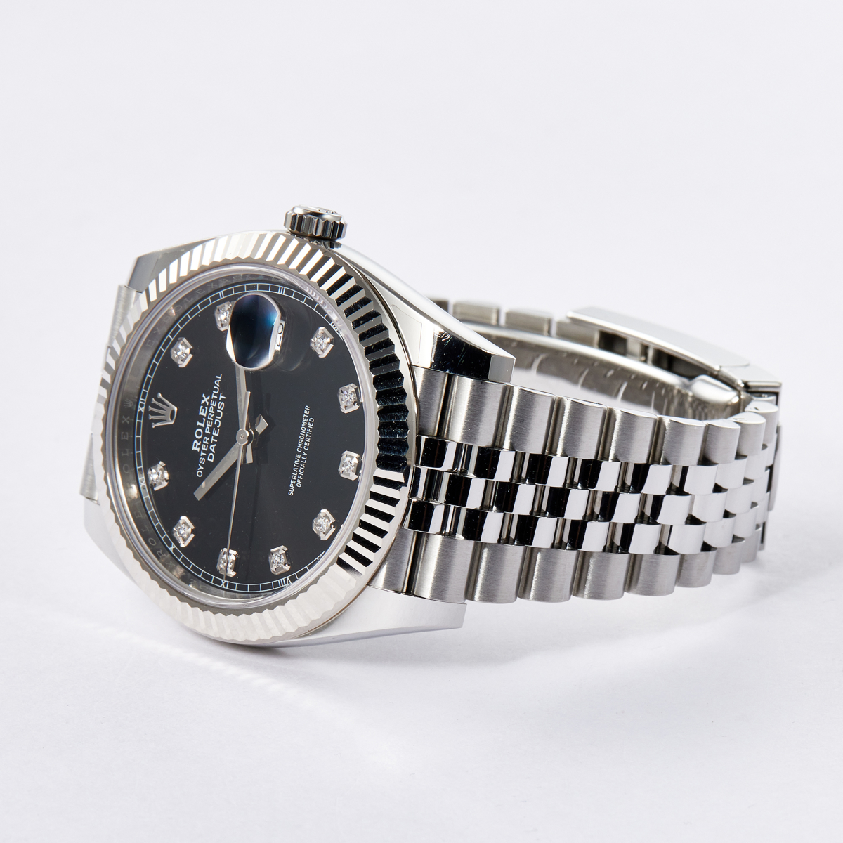 Datejust Steel Jubilee Black Dial 41mm