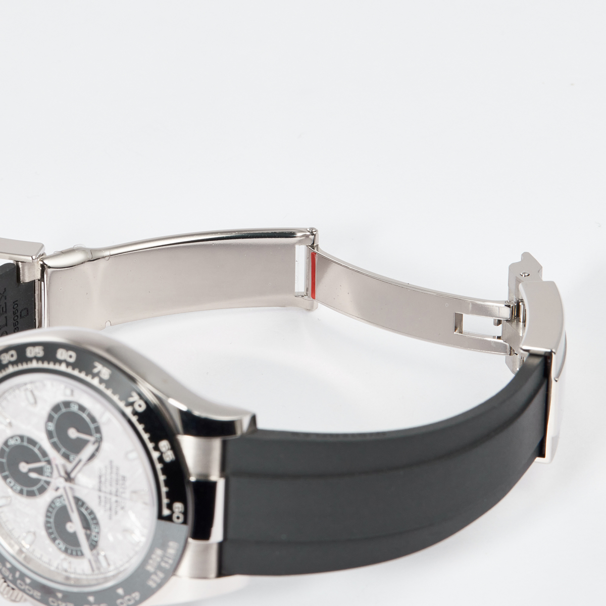 Daytona White Gold Oysterflex Meteorite Dial