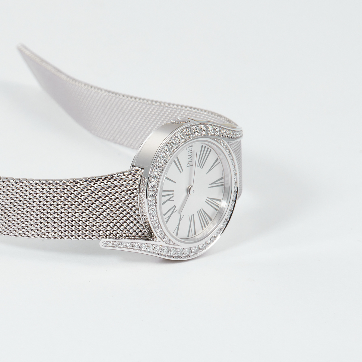 Limelight Gala 26 White Gold Diamond Grey Dial