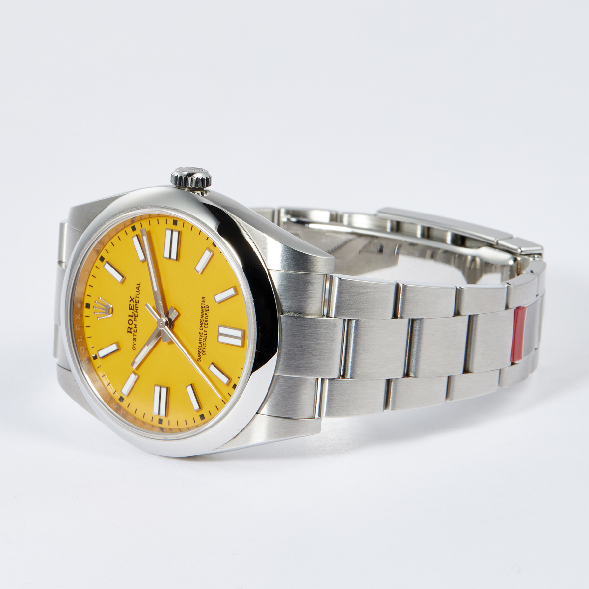 Oyster Perpetual 41 Stainless Steel Yellow Dial