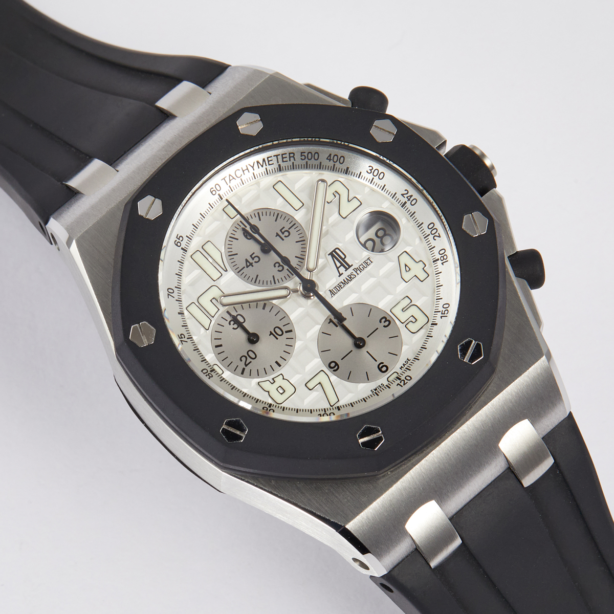 Royal Oak Offshore 42 Chronograph Stainless Steel Silver Dial