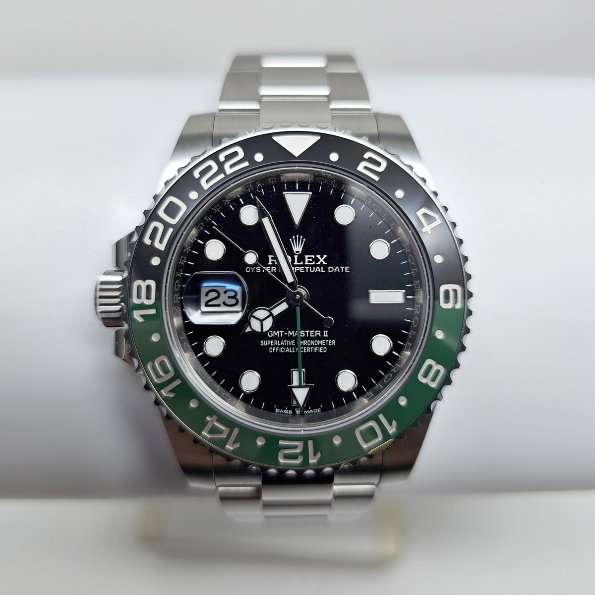 GMT-Master II Stainless Steel Black Dial "Sprite"