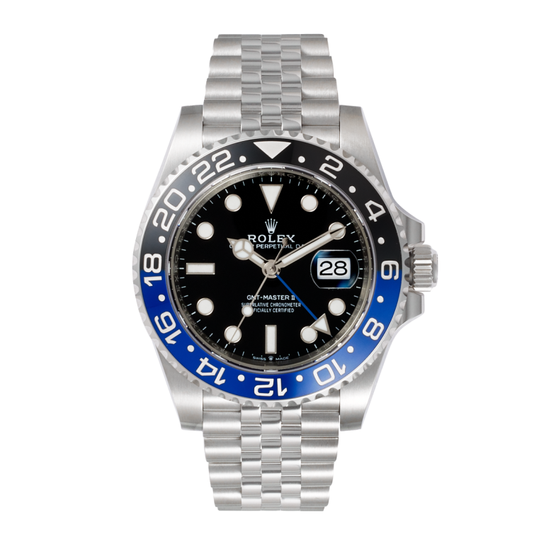 GMT-Master II Stainless Steel Jubilee Black Dial "Batgirl"