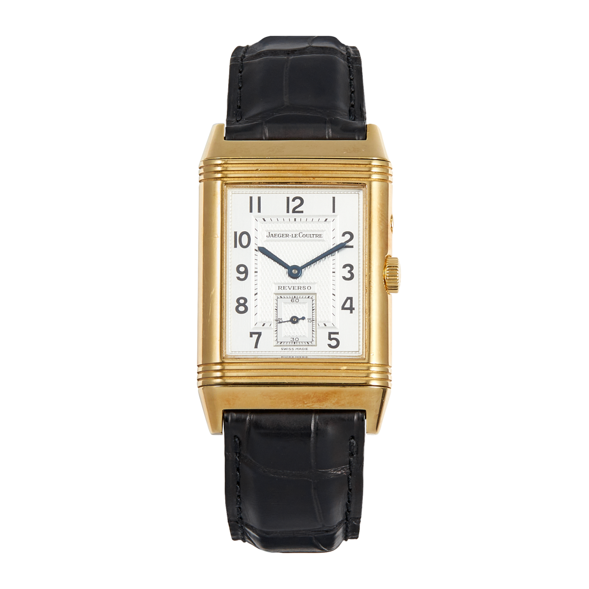 Reverso Duoface Day Night Yellow Gold White Dial