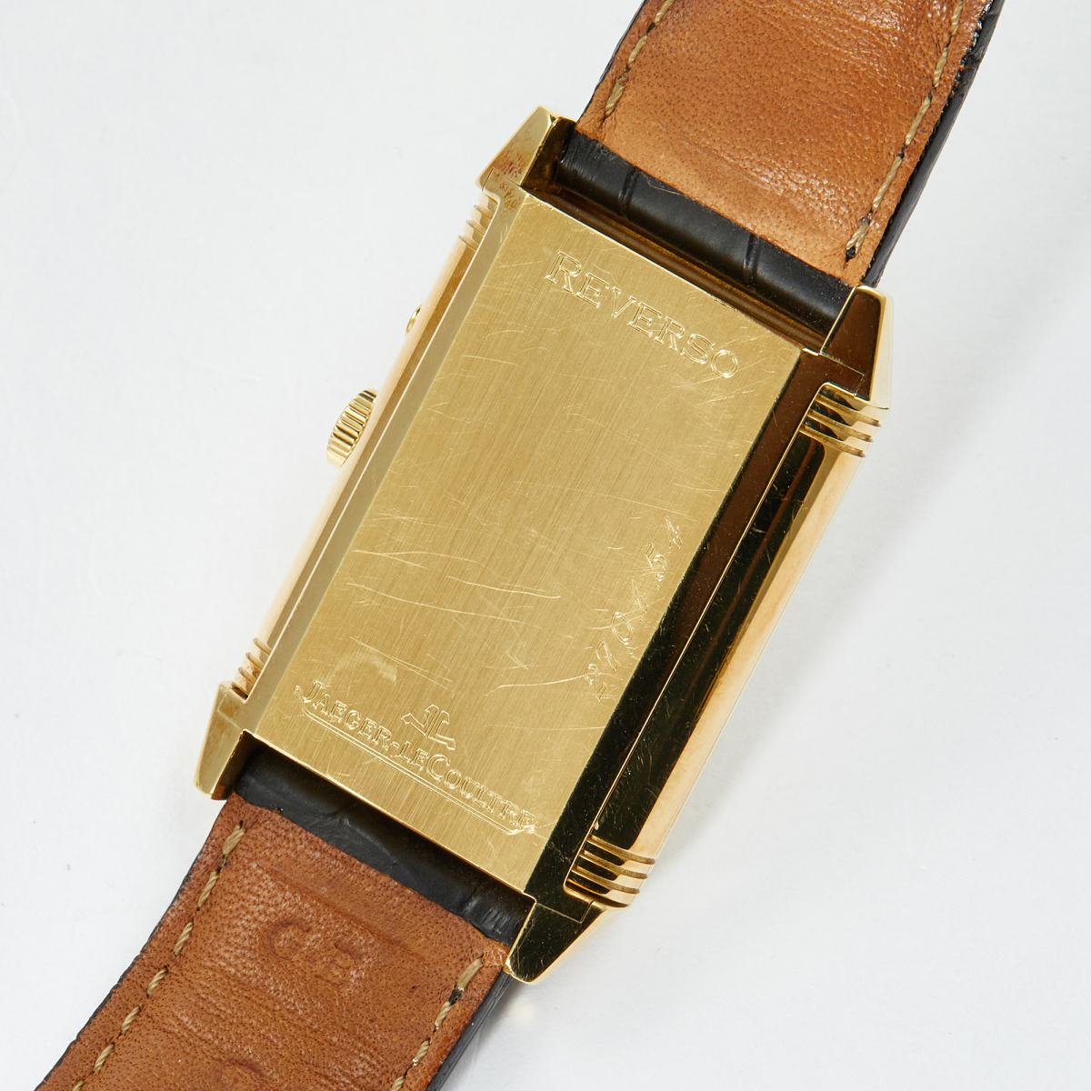 Reverso Duoface Day Night Yellow Gold White Dial