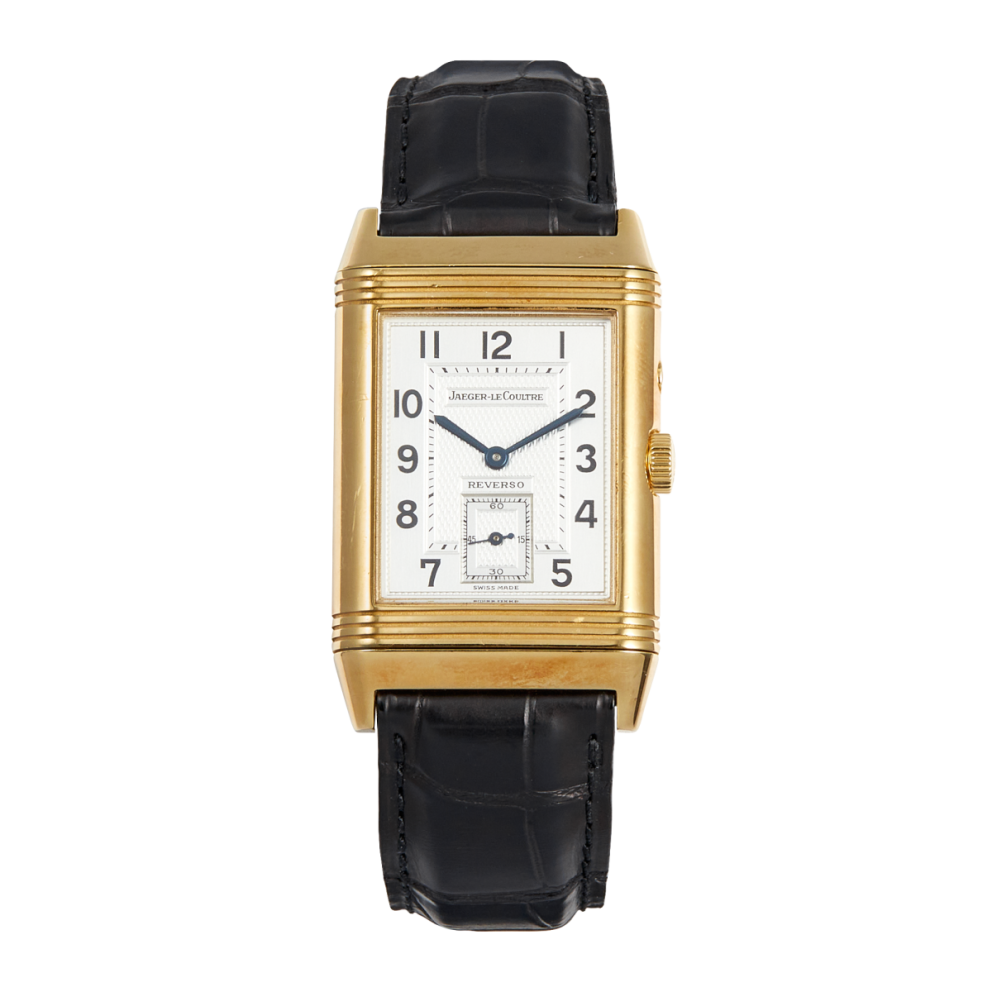 Reverso Duoface Day Night Yellow Gold White Dial