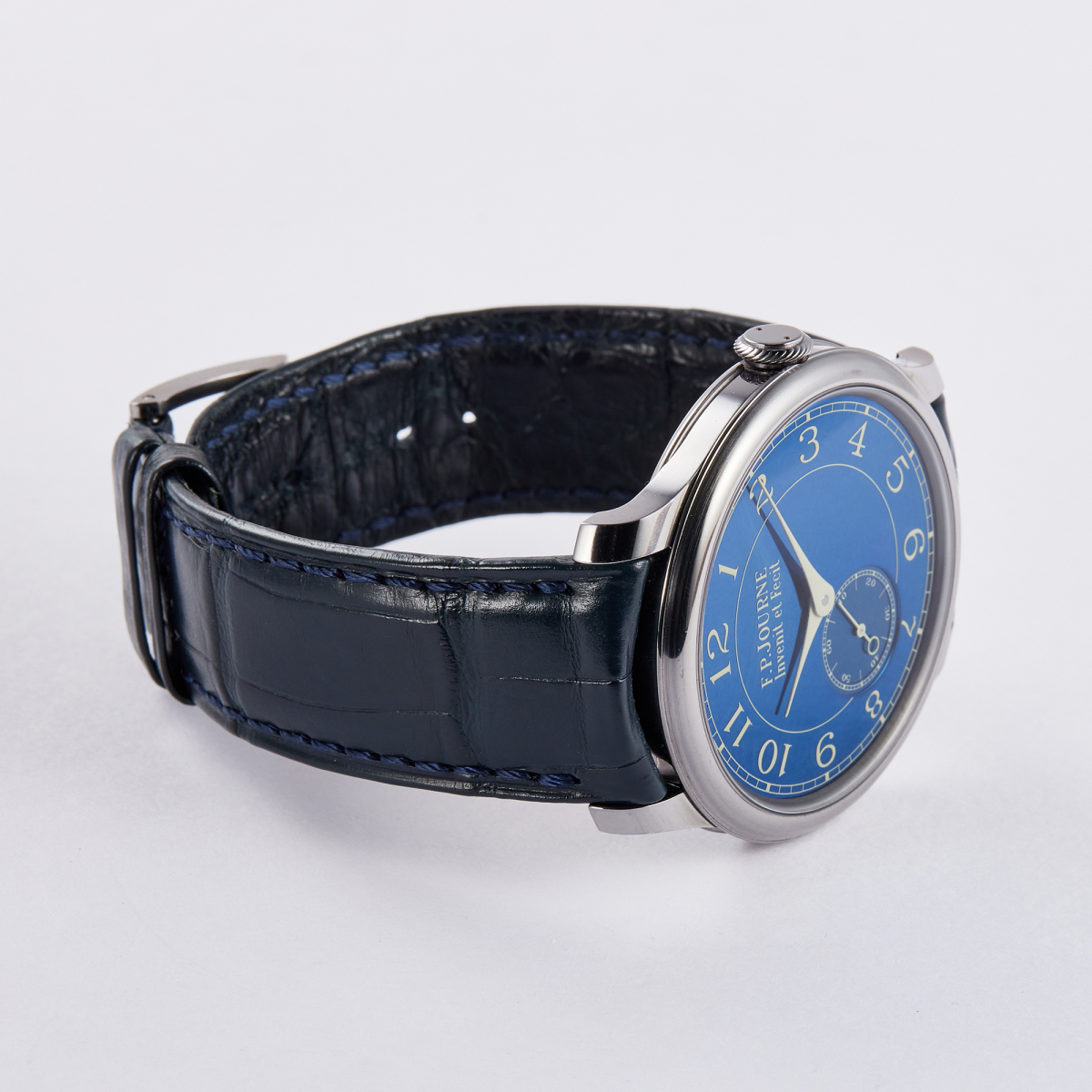 Chronometre Bleu Tantalum Blue Dial 39mm