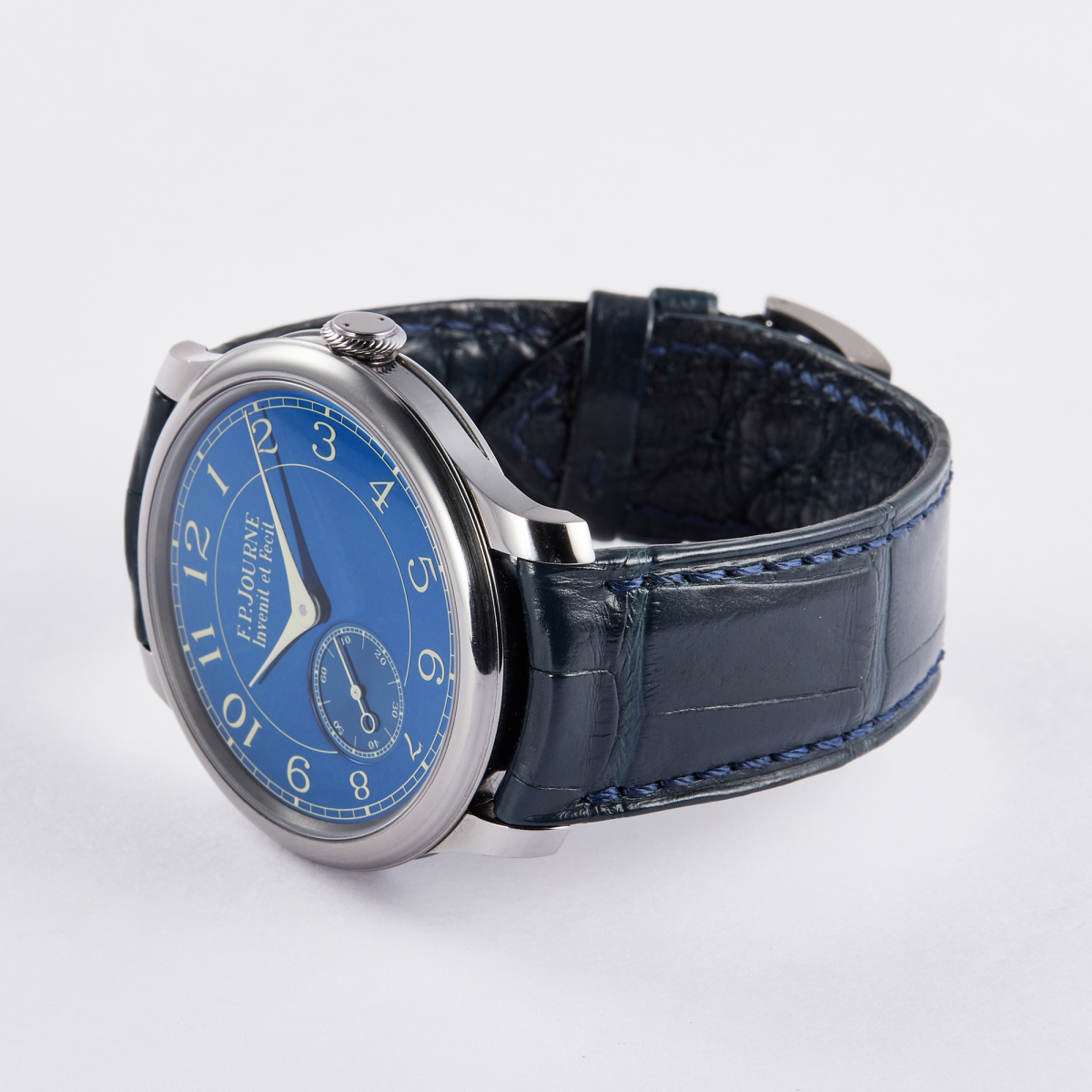 Chronometre Bleu Tantalum Blue Dial 39mm