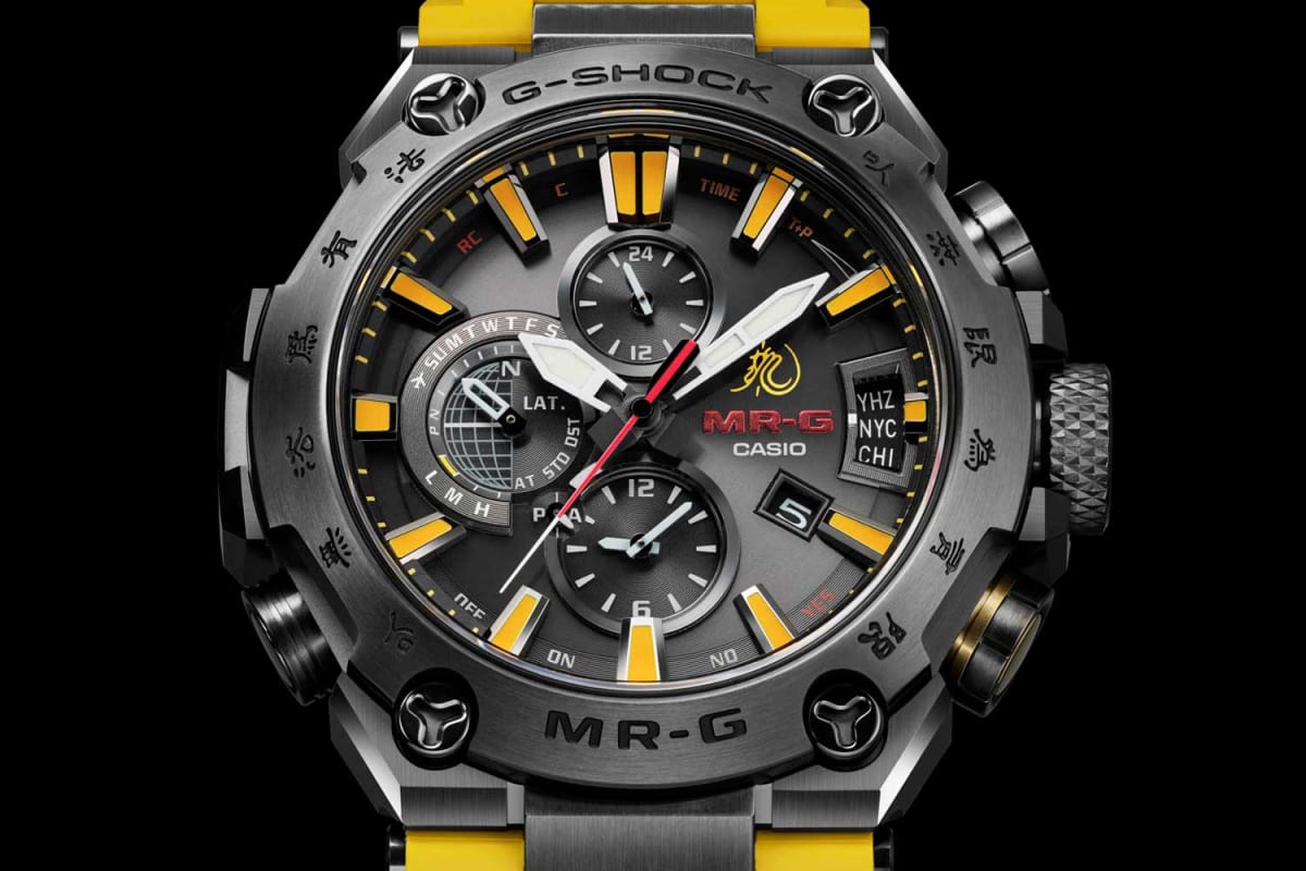 G-SHOCK MR-G × Bruce Lee MRG-G2000BL Photo: G-SHOCK