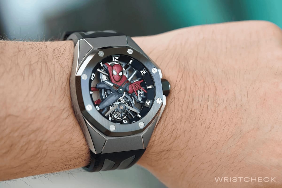 Audemars Piguet's Royal Oak Concept Tourbillon “Spider-Man”