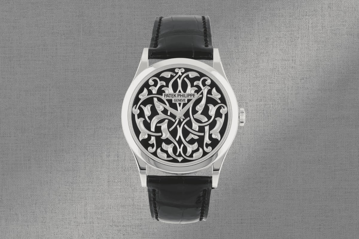 Patek Philippe Calatrava Volutes and Arabesques