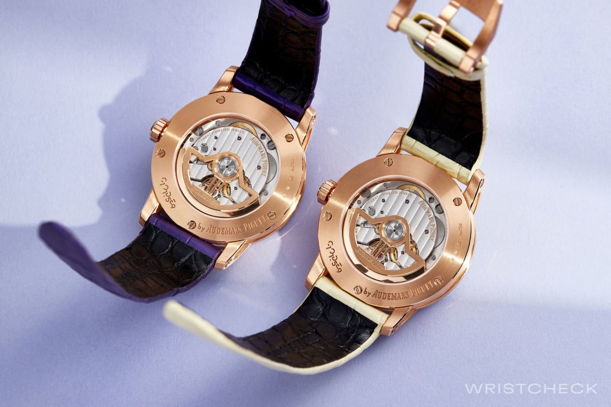 Both watches are powered by the same Calibre 5900 movement