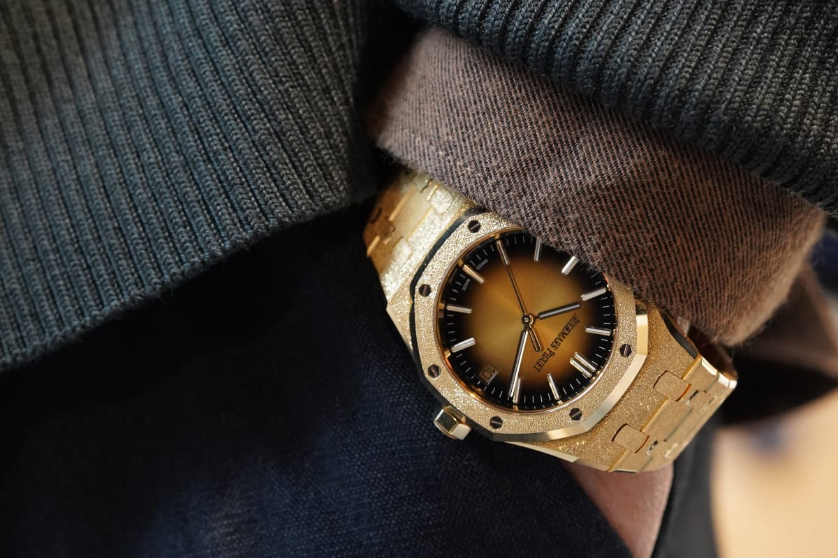 The Royal Oak Frosted Gold Selfwinding 37mm