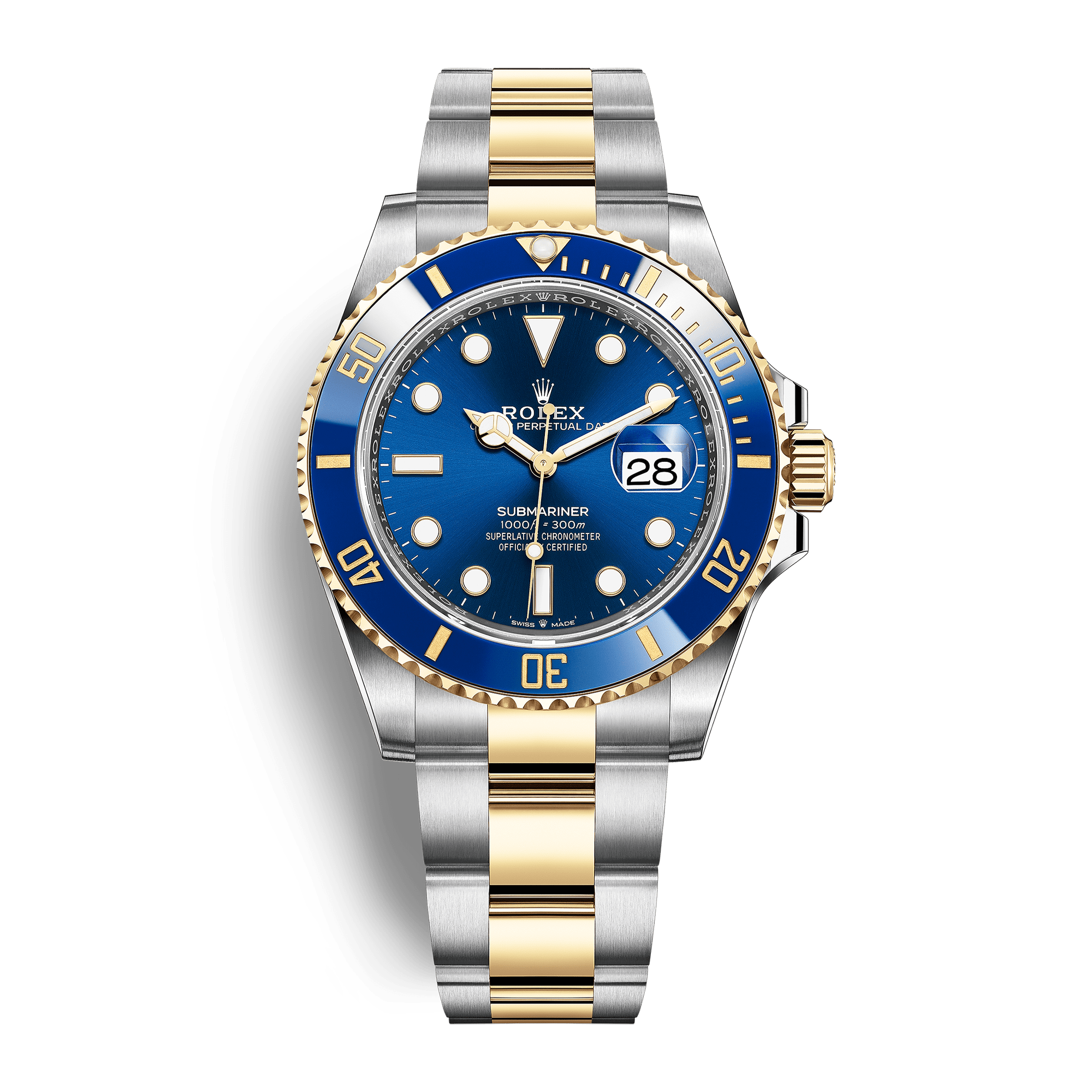 Photo of Submariner Yellow Gold & Stainless Steel Blue Dial