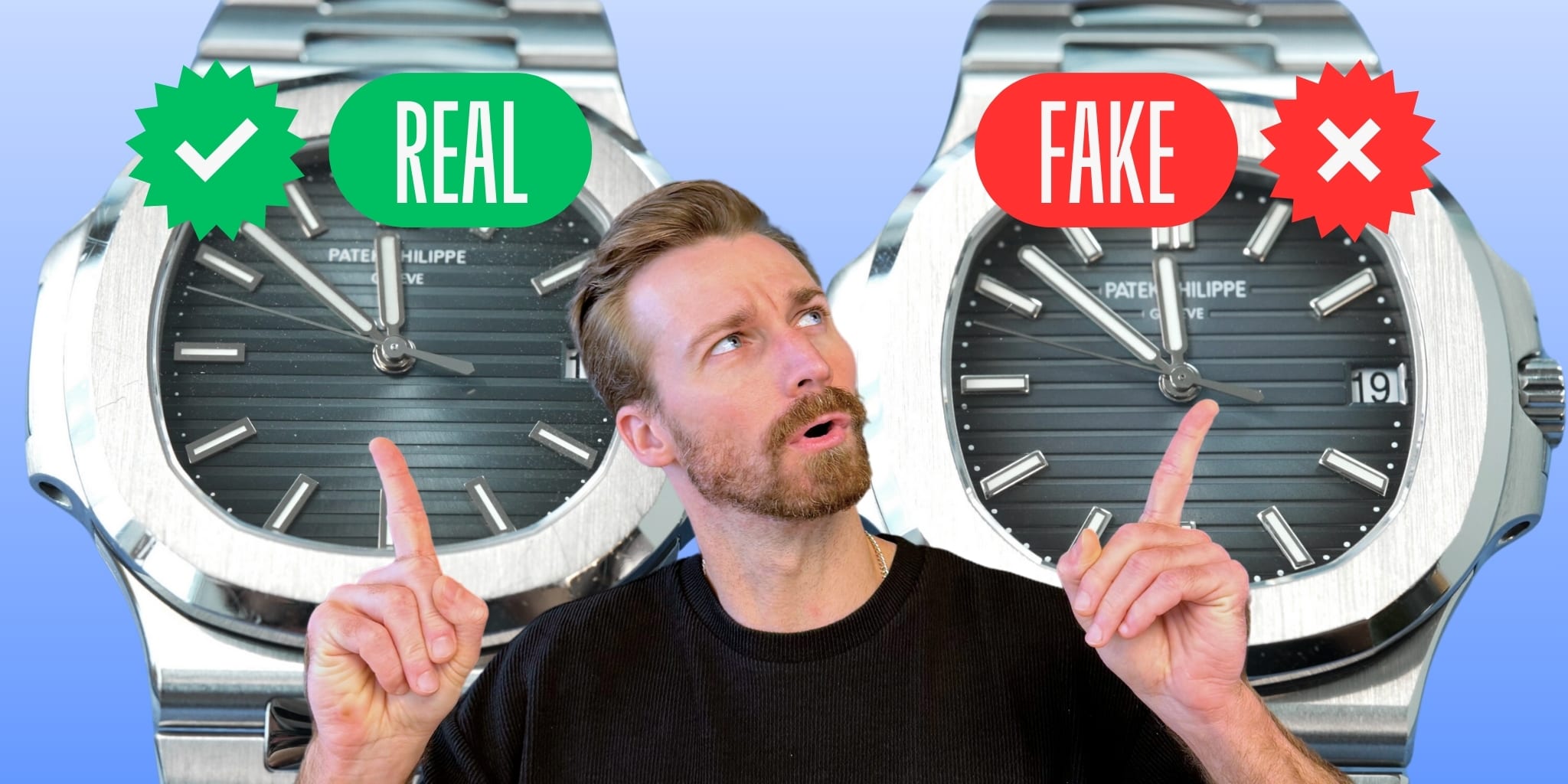 Real vs Fake: Patek Philippe Nautilus 5711 Edition