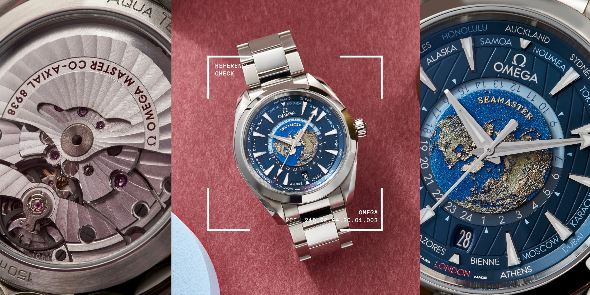 Omega Seamaster Aqua Terra 150m World Timer ref. 220.10.43.22.03.001