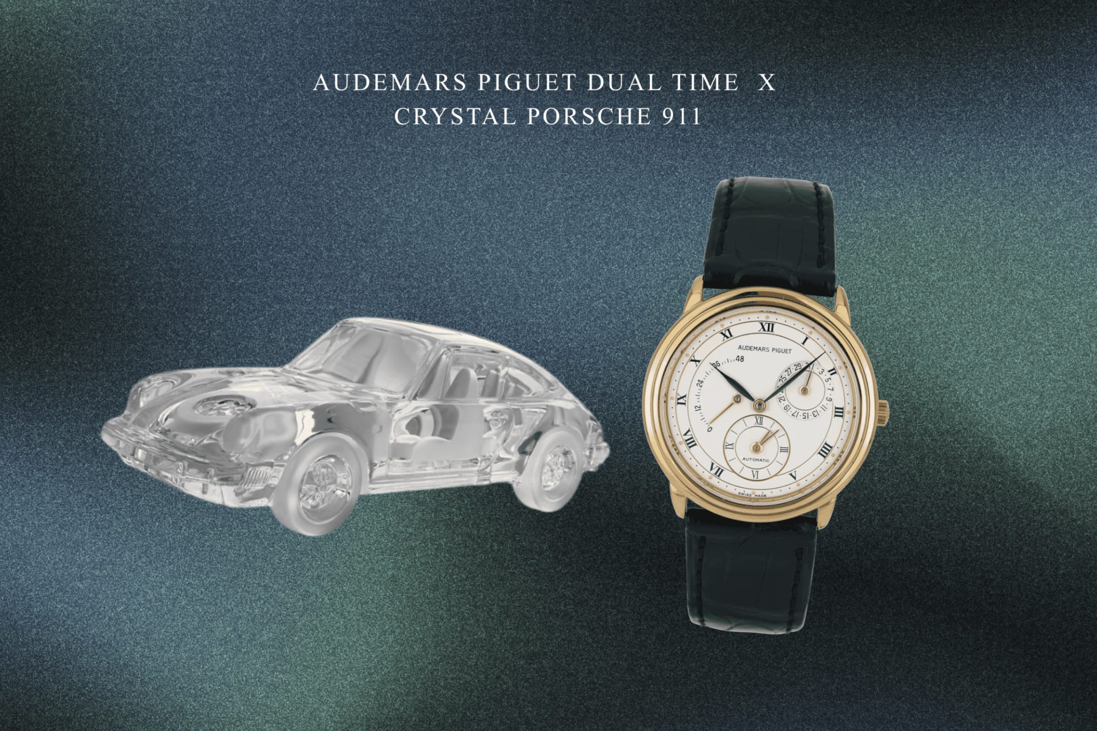 Audemars Piguet Dual Time x Crystal Porsche 911