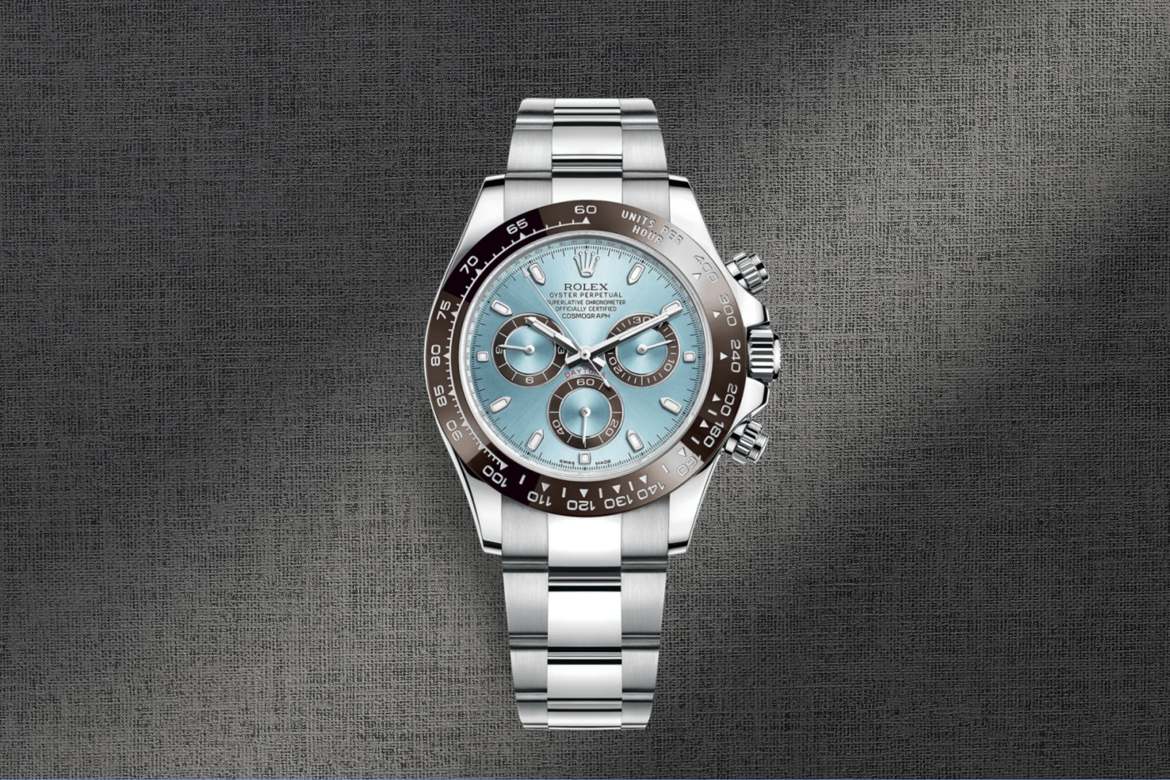 Rolex Daytona Platinum Ice Blue Dial