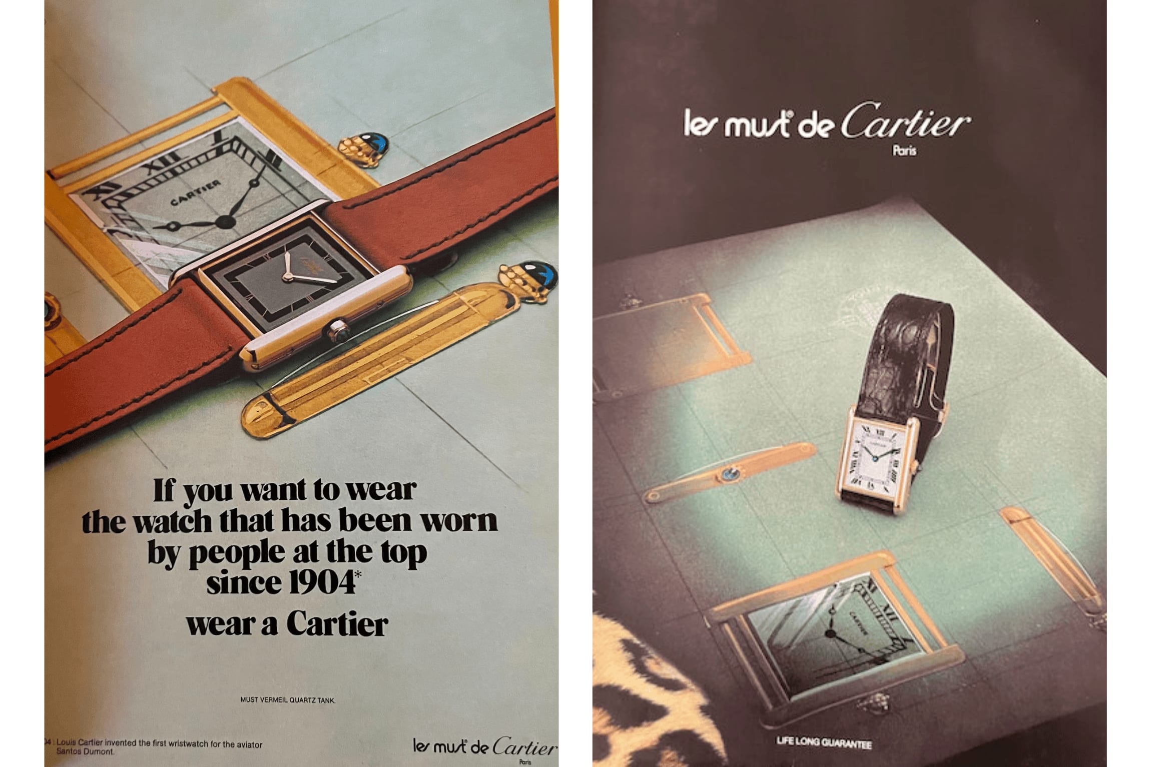 Left Magazine Ad from November 1983 Right Magazine Ad from December 1979 Photo WatchCrunch.png