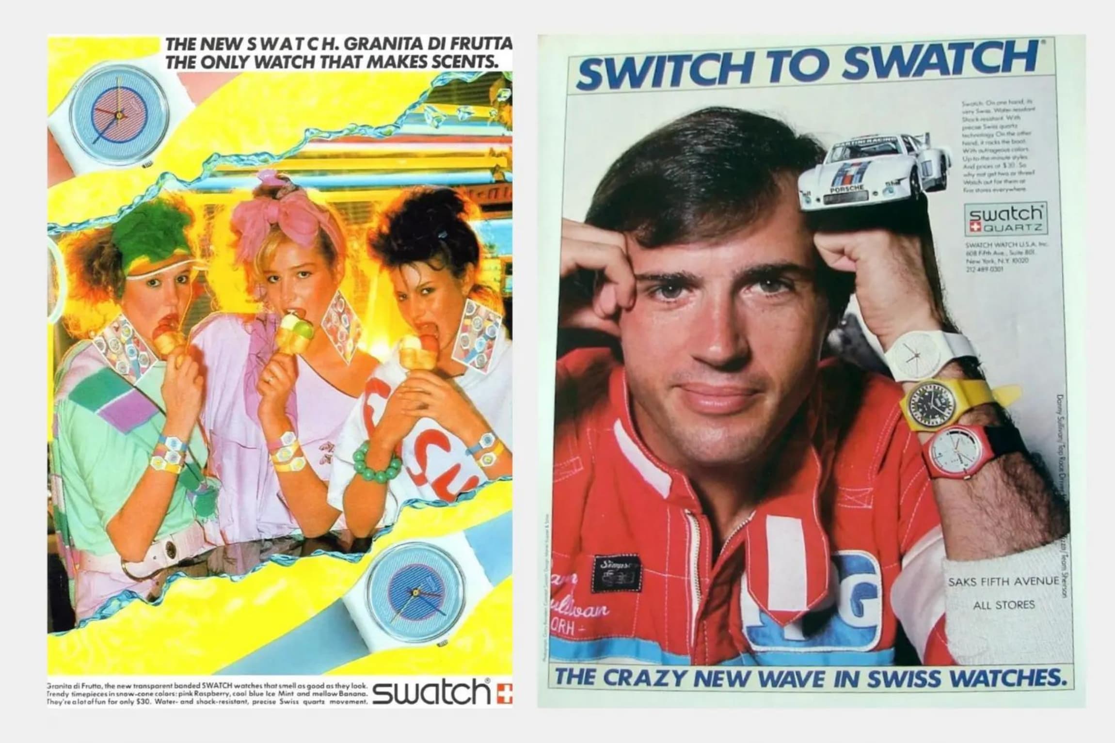 As a direct result of the Quartz Crisis, beginning in 1983 the Swiss watch industry unveiled Swatch: a brand specializing in affordable plastic watches, whose main point of difference was its fashion-led aesthetic and potential for repeat purchases