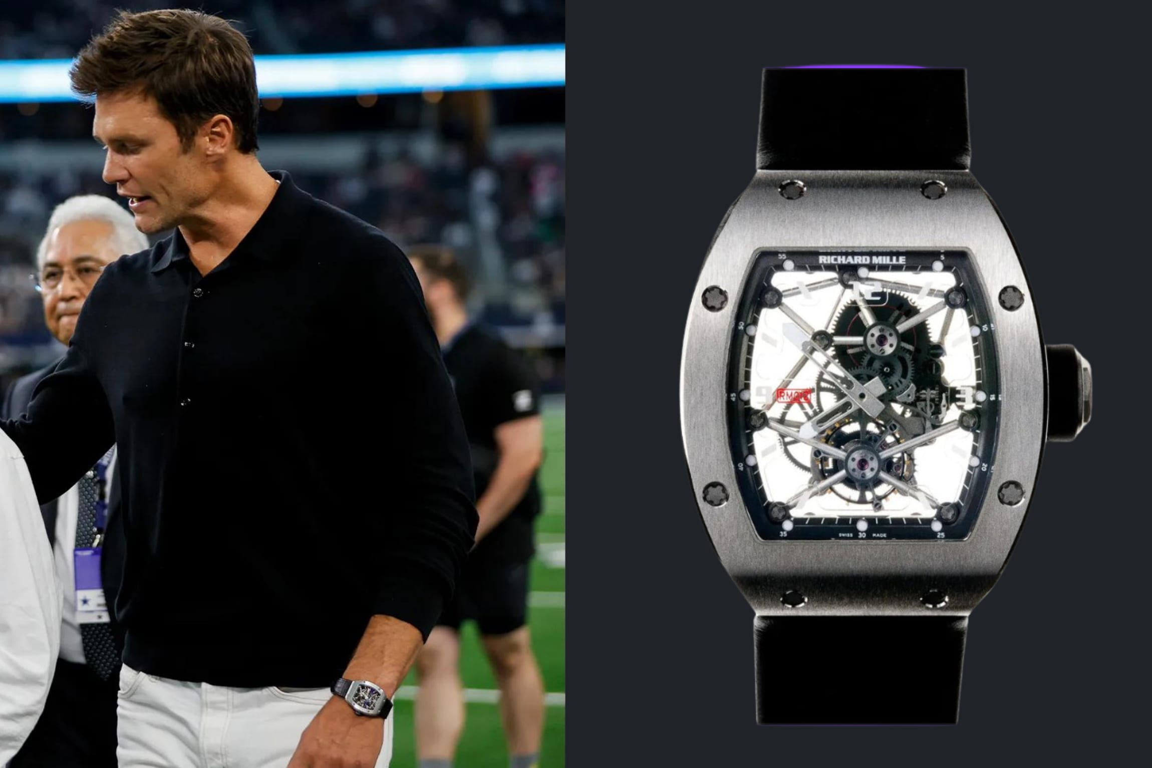 Tom Brady Richard Mille RM012 Tourbillon watch