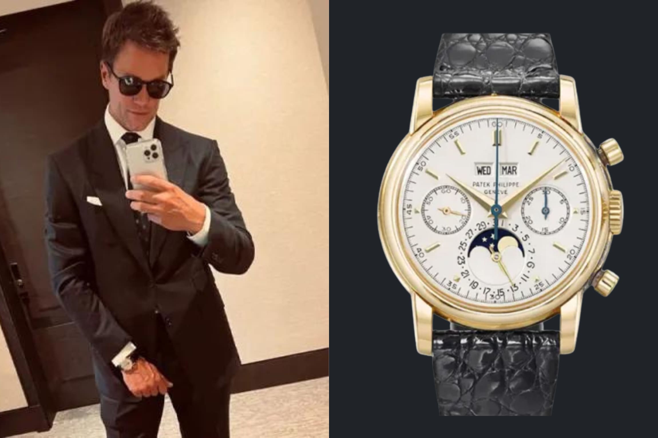 Tom Brady Patek Philippe Ref. 2499 watch