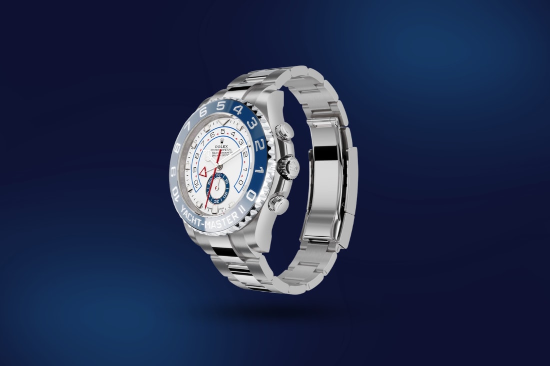 Rolex Yacht Master II Stainless Steel Watch