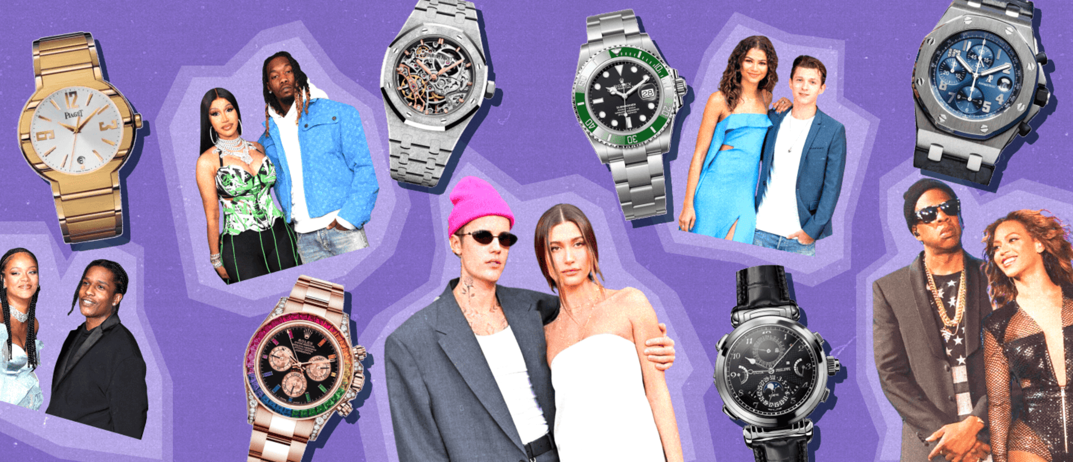 Celebrity Couples with the Best Watch Collections